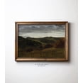thumbnail image 1 of Rustic Countryside Golden Hills Landscape Wall Art, Vintage Farmhouse Home Decor, Vivid Art Print Ps-280 Wall Art, Modern Wall Decor, 12x18 UNFRAMED, 1 of 2