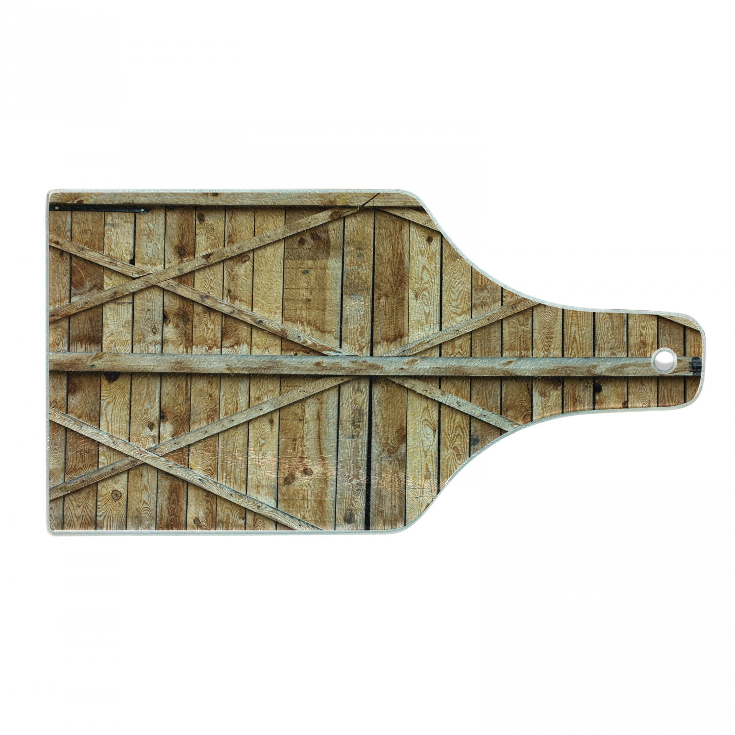 Rustic Cutting Board, Traditional Wooden Timber Door with Vertical and ...