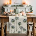thumbnail image 1 of Rustic Dandelion Cotton Linen Table Runner, Washable Table Runners for Kitchen, Dining Room, Holiday, Home Party Table Decor, 13x36 Inches, 1 of 9
