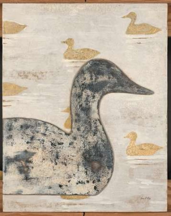 Rustic Decoy Canvas Art - Arnie Fisk (22 x 28)