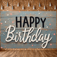 thumbnail image 1 of Rustic Design Birthday Party Banner Wooden Backdrop Sign for Birthday Party Indoor Decoration Event Celebration, 1 of 9
