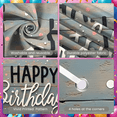 thumbnail image 1 of Rustic Design Birthday Party Banner Wooden Backdrop Sign for Birthday Party Indoor Decoration Event Celebration, 1 of 9