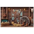 thumbnail image 1 of Rustic Design Cowboy Banner Western Theme Decoration Vintage Wooden Elements for Western Party Theme Party Cowboy Event, 1 of 9