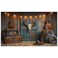 thumbnail image 1 of Rustic Design Cowboy Banner Western Theme Decoration Vintage Wooden Elements for Western Party Theme Party Cowboy Event, 1 of 9