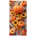 thumbnail image 1 of Rustic Design Pumpkin Thanksgiving Banner Sunflower Autumn Leaves Fall Decor for Holiday Celebration Indoor Outdoor Party, 1 of 9