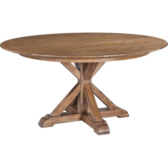Rustic Dublin Dining Table with Distressed Finish