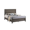 thumbnail image 1 of Rustic Eastern King (King) Bed in Gray Wood, 1 of 2