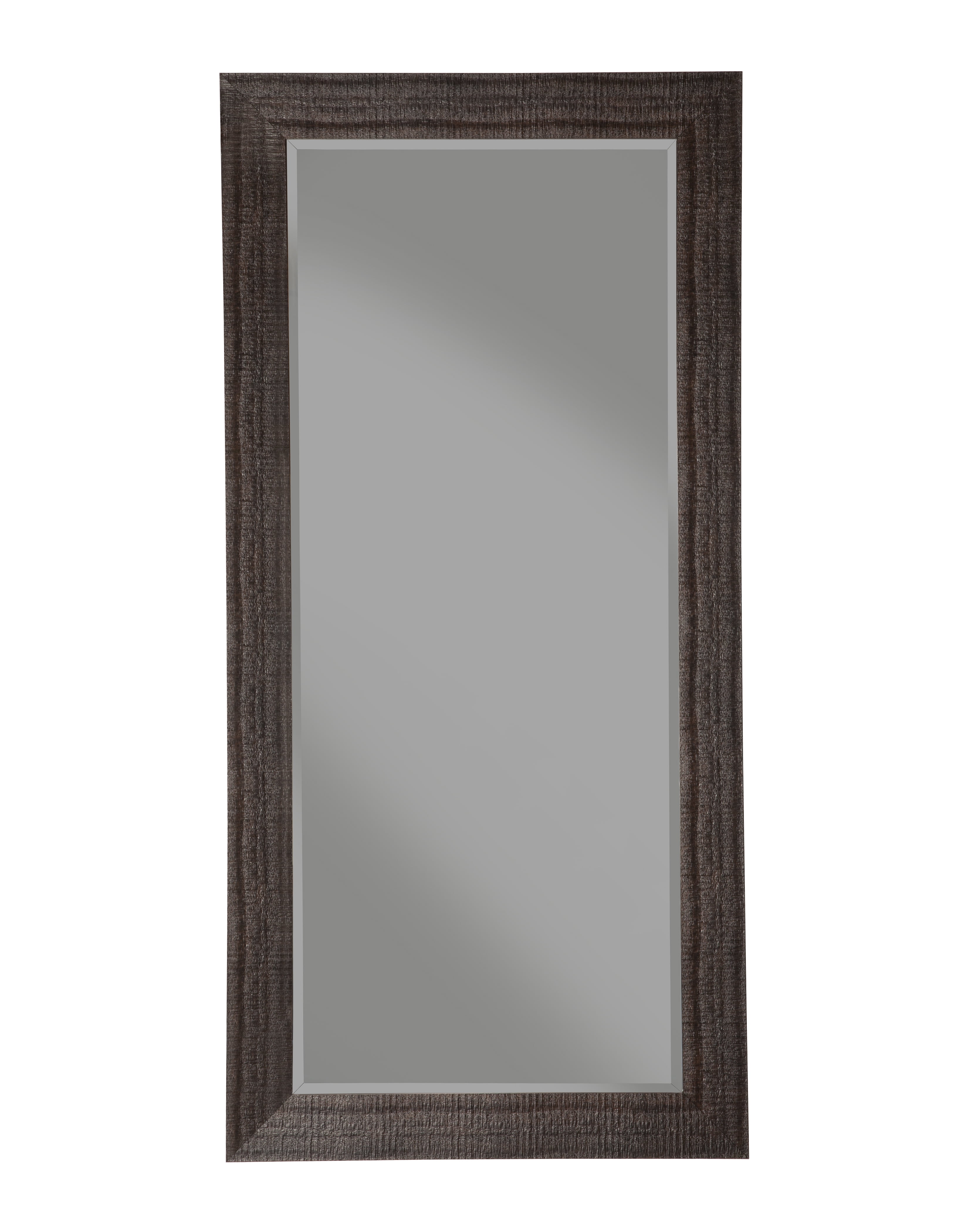 Rustic Espresso Full Length Leaner Mirror