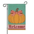 thumbnail image 1 of Rustic Fall Farm Pumpkins Harvest Garden Flag Double Sided Outdoor Flag for Garden Lawn Birthday Autumn Thanksgiving Christmas 12.5x18inch, 1 of 4