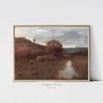 thumbnail image 1 of Rustic Fall Landscape, Vintage Autumn Country Wall Art, Fall Forest Print, Farmhouse Decor, Home Decor #404, 8x12 UNFRAMED, 1 of 3