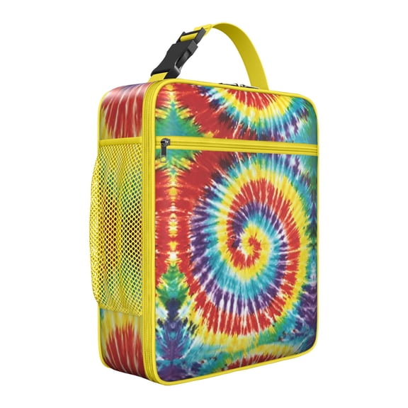 Rustic Farm Cow Insulated Lunch Tote – Classic Black and White Buffalo Print with Minimalist Country-Themed Art and Floral Texture, Waterproof Insulated Cooler Bag for Outdoor and Everyday Use