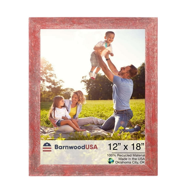 12X18 Rustic Red Picture Frame 12X18 Rustic Red Picture Frame