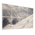 thumbnail image 1 of Rustic Farmhouse 8 Pack Art Acoustic Panels Sound Absorbing black white snowy mountains vintage snow skiings Decorative Soundproof Wall Panels Self Adhesive for Nursery Game Room Bedroom 48"x32", 1 of 7