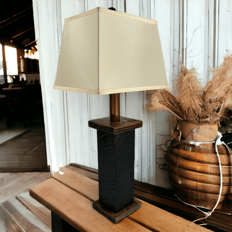 Timber base table lamps deals