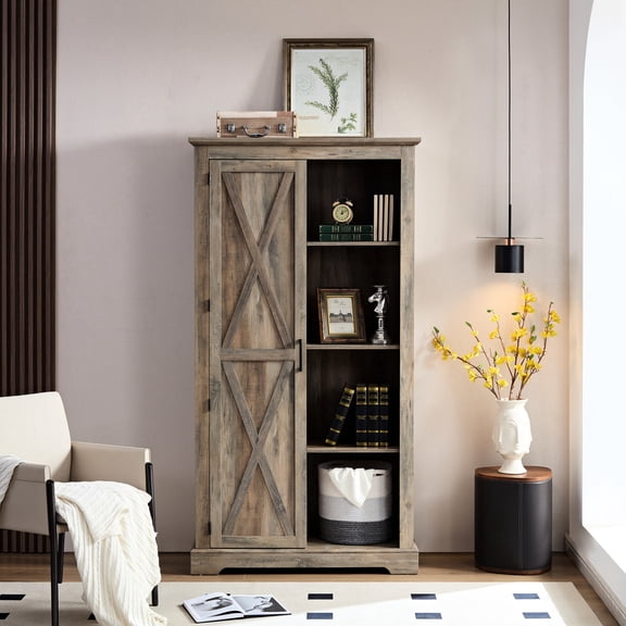 Farmhouse Cabinet & Gray Wash Finish - Add Character to Your Home Interior