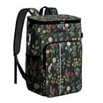 thumbnail image 1 of Rustic Farmhouse Rose and Peony Insulated Cooler Backpack, Leakproof Waterproof Lunch Backpack for Romantic Picnics, Beach Days, 1 of 6