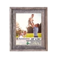thumbnail image 1 of Farmhouse Style Rustic Picture Frame - Reclaimed Wood Photo Frame – Signature Wall Picture Frames for Living Room, Bedroom, Office Display - Décor Made in USA Natural Weathered Gray 20" x 30", 1 of 7
