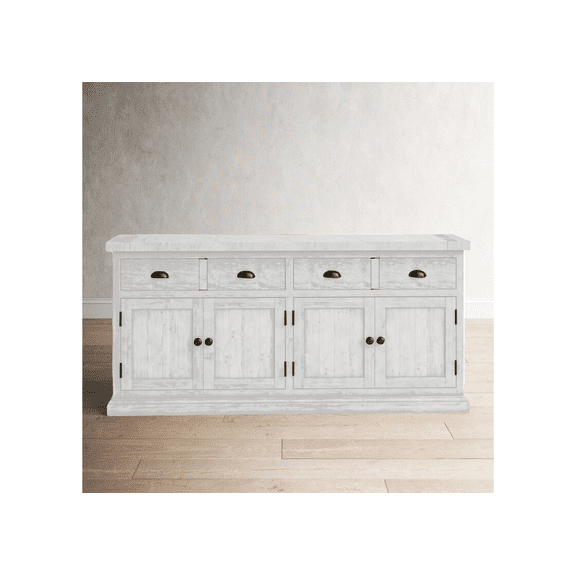 Rustic Farmhouse Solid Wood Sideboard