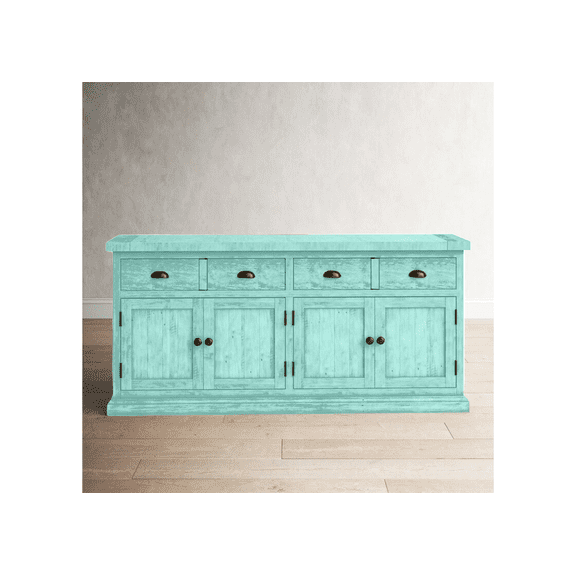Rustic Farmhouse Solid Wood Sideboard