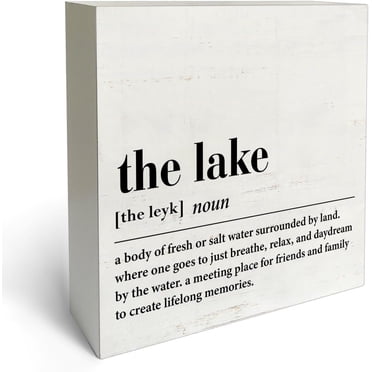 Friends Wooden Box Sign – Rustic 5x5 Inch Desk Decor | Farmhouse Shelf Plaque For Home & Gifts