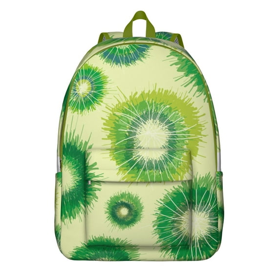 Rustic Farmhouse Style Waterproof School Backpack with Buffalo and Cow Prints – Abstract Country-Themed Design, Lightweight, Durable, and Perfect for Nature Lovers