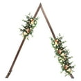 Rustic Farmhouse Triangle Wood Arch 8.2FT Wedding & Garden Arbor