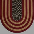 thumbnail image 1 of Rustic Flag Braided Rug 5' x 7', 1 of 5