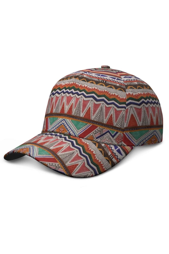 Rustic Floral Snapback - Adjustable Breathable Outdoor Cap
