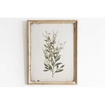 Rustic Floral Wall Decor, White Flower Print, Kitchen Art, Minimalist Vintage Art, Farmhouse Decor, Wood-Inspired Art, Floral Art Wall Art, Modern Wall Decor, 8x12 UNFRAMED