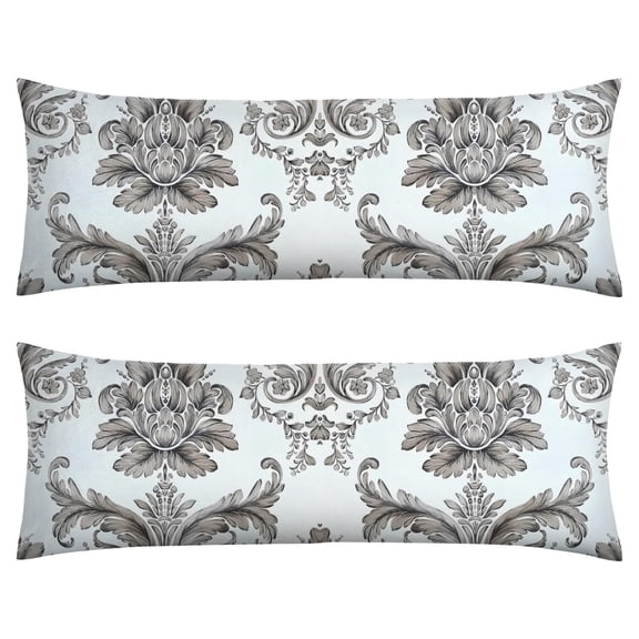 Rustic Flower Throw Pillow Cover – Dried Botanical Print, Vintage Inspired, Perfect Lumbar Pillow Cover for Couch Bed Sofa Home Decor Cabin & Cottage