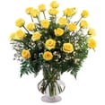 thumbnail image 1 of Rustic Flowers Two Dozen Yellow Roses, 1 of 2
