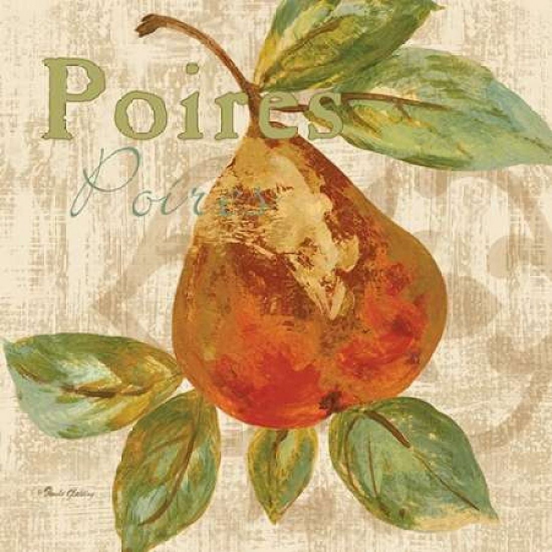 Rustic Fruit IV Canvas Art - Pamela Gladding (24 x 24)