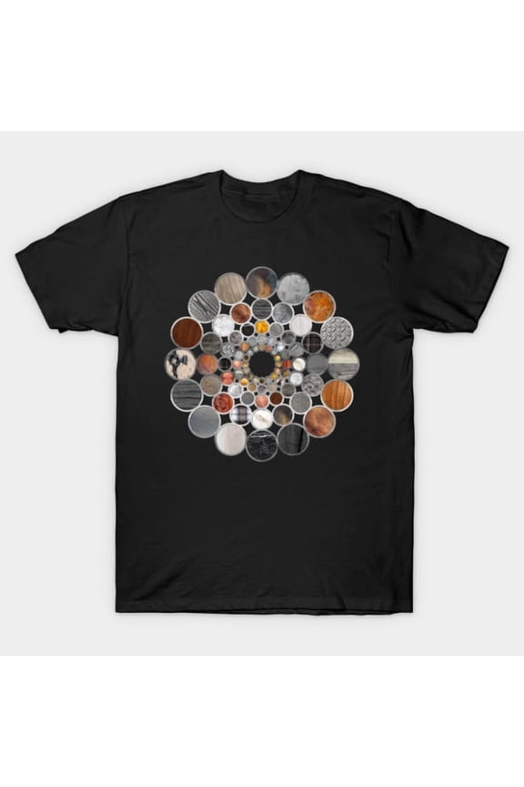 Rustic Geometry II Mandala Funny Retro Abstract Art Modern Minimalist G5878 T-Shirt, for men and women, Up to Size 5XL
