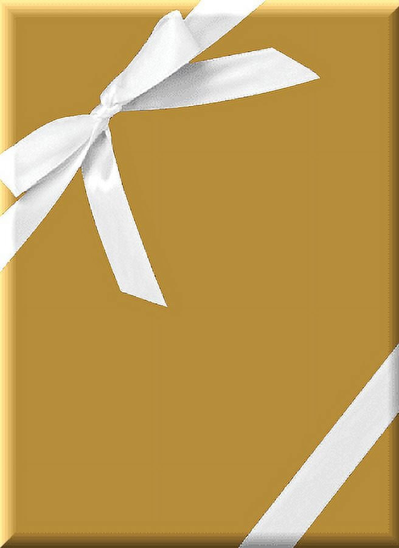 Rustic Gold Gloss Specialty Gift Wrapping Paper Premium Specialty 15Ft Roll  