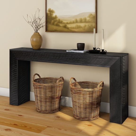 Rustic Grand Console (66in / 1676mm), Rustic Char