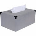 thumbnail image 1 of Rustic Gray Mango Wood Rectangular Tissue Holder, 1 of 6