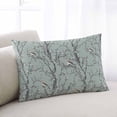 thumbnail image 1 of Rustic Green Tree Branch Throw Pillow Cover,Birds Leaves Printed Nordic Style Rectangle Decorative Pillow Case Protector Soft Cushion Cover Lumbar Pillowcase for Couch Sofa Bedroom Decor 24x36 Inch, 1 of 1