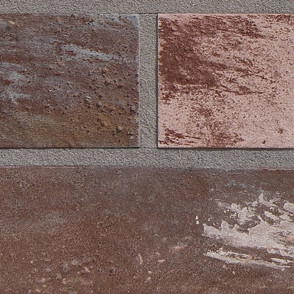 Rustic Grove 6in x 5in Brick Glue Up Sample in Newport