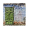 thumbnail image 1 of Rustic Head Scarf, Colored House Old Door, Head Wrap, 3 Sizes, by Ambesonne, 1 of 2