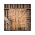 thumbnail image 1 of Rustic Head Scarf, Dated Door Barn House, Head Wrap, 3 Sizes, by Ambesonne, 1 of 2