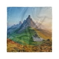thumbnail image 1 of Rustic Head Scarf, Sunrise at Dolomites, Head Wrap, 3 Sizes, by Ambesonne, 1 of 2