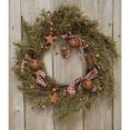 thumbnail image 1 of Rustic Holiday Pine Wreath 12", 1 of 4