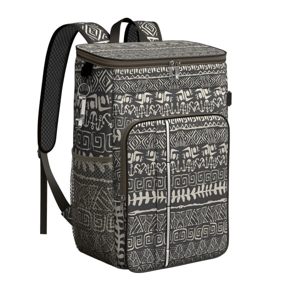 Rustic Home Decor Artistic Home Accents Cooler Backpack - 20L Insulated Leakproof Lunch Bag