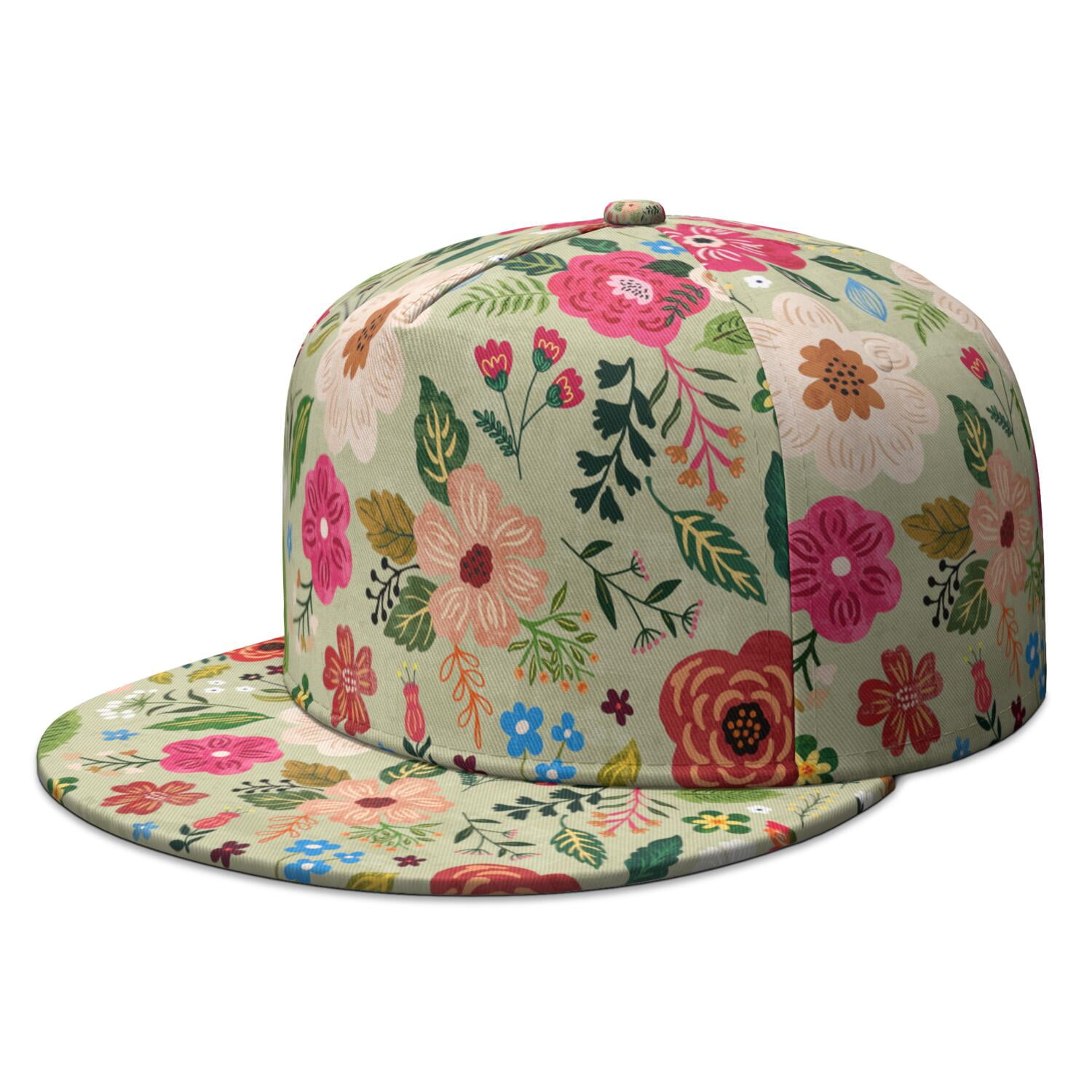 Urban Handmade Floral Print Hat Colorful floral hats ? I go through creative phases where  main image 3