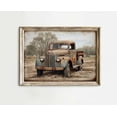 thumbnail image 1 of Rustic Home Decor, Vintage Country Cottage & Rusty Car, Countryside Wall Decor, Country House Print, Farmhouse Art, Art Wall Art, Modern Wall Decor, 8x12 UNFRAMED, 1 of 2