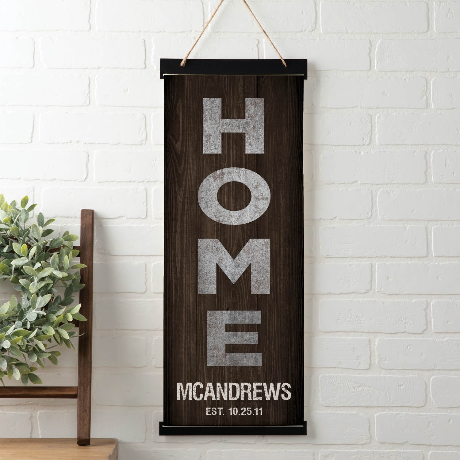 Rustic Home Hanging Canvas