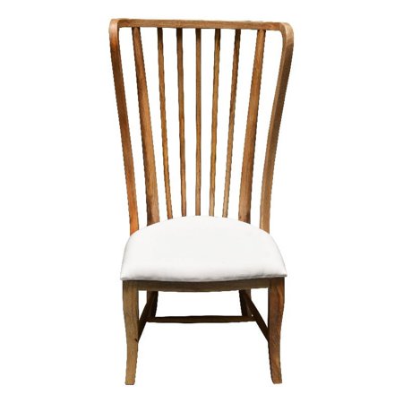 Rustic Homes Mango Solid Wood High Rancho Fe Chair in Natural