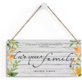Rustic If You Want to Change the World Family Quote Wooden Sign ...