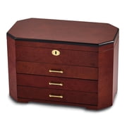 Rustic Italian Burlwood Jewelry Box