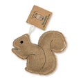 thumbnail image 1 of Rustic Jute Squirrel: Sustainable Eco Dog Chew Toy, 1 of 5